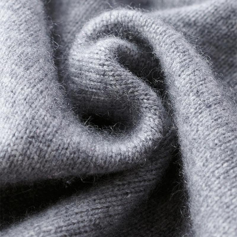 Harris Men's Quarter Zip Sweater with Straight Hem - Gray