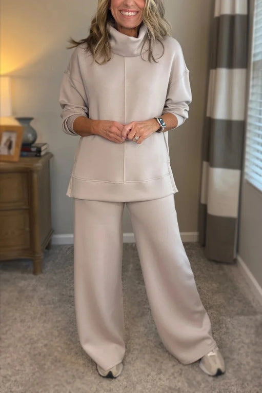 Zoraya Two Piece Lounge Set with Long Sleeves
